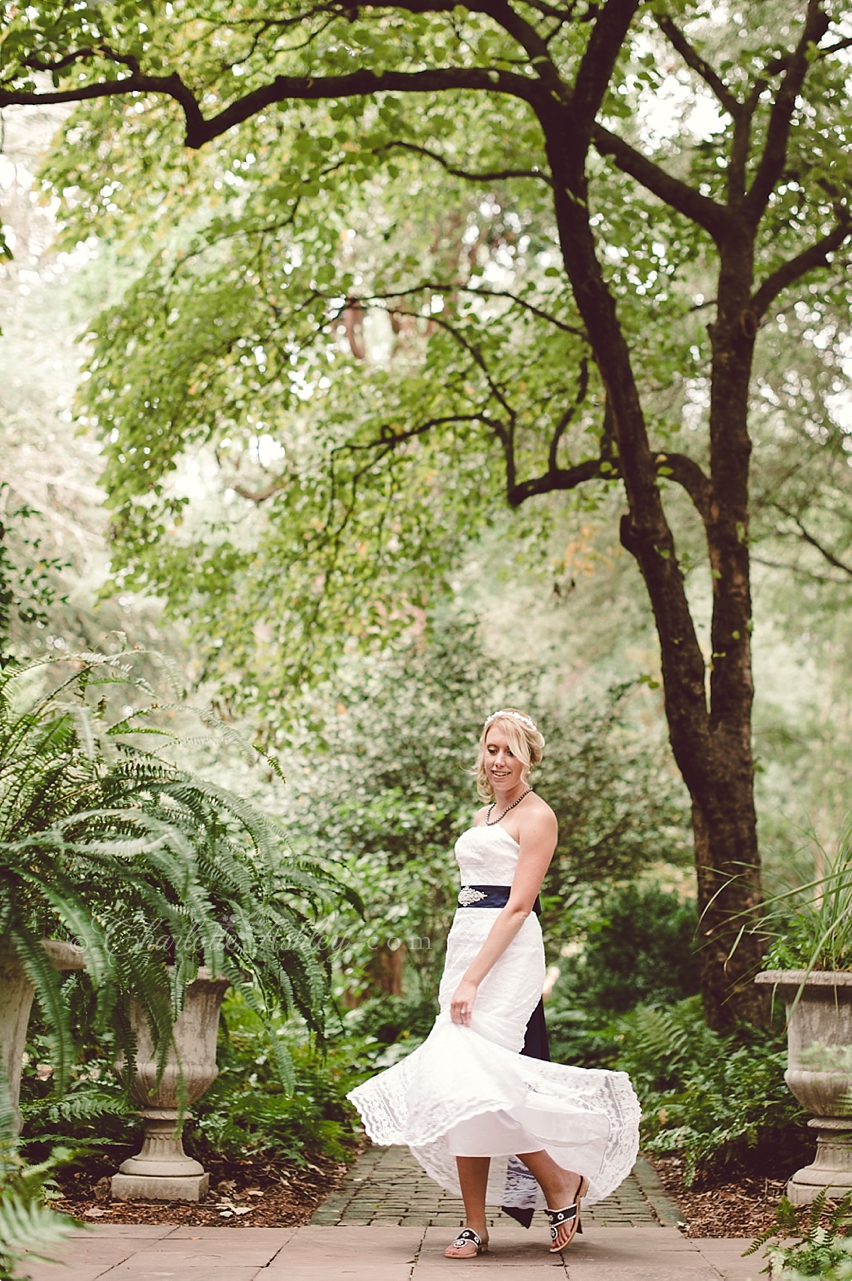 Lace House Bridal Portrait | Charlotte Ashley Photography