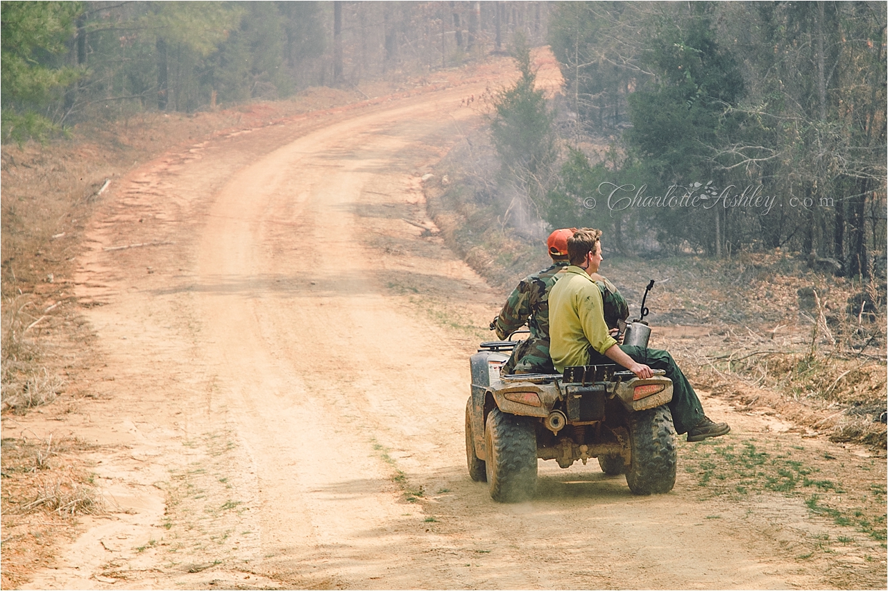 Prescribed Burning | Charlotte Ashley Photography