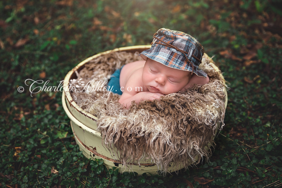 Wade | Lexington, SC Outdoor Newborn Session