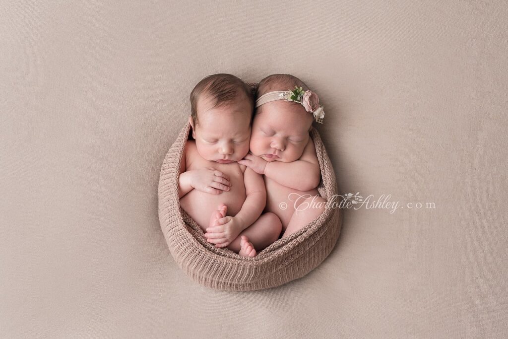 twin newborn photography